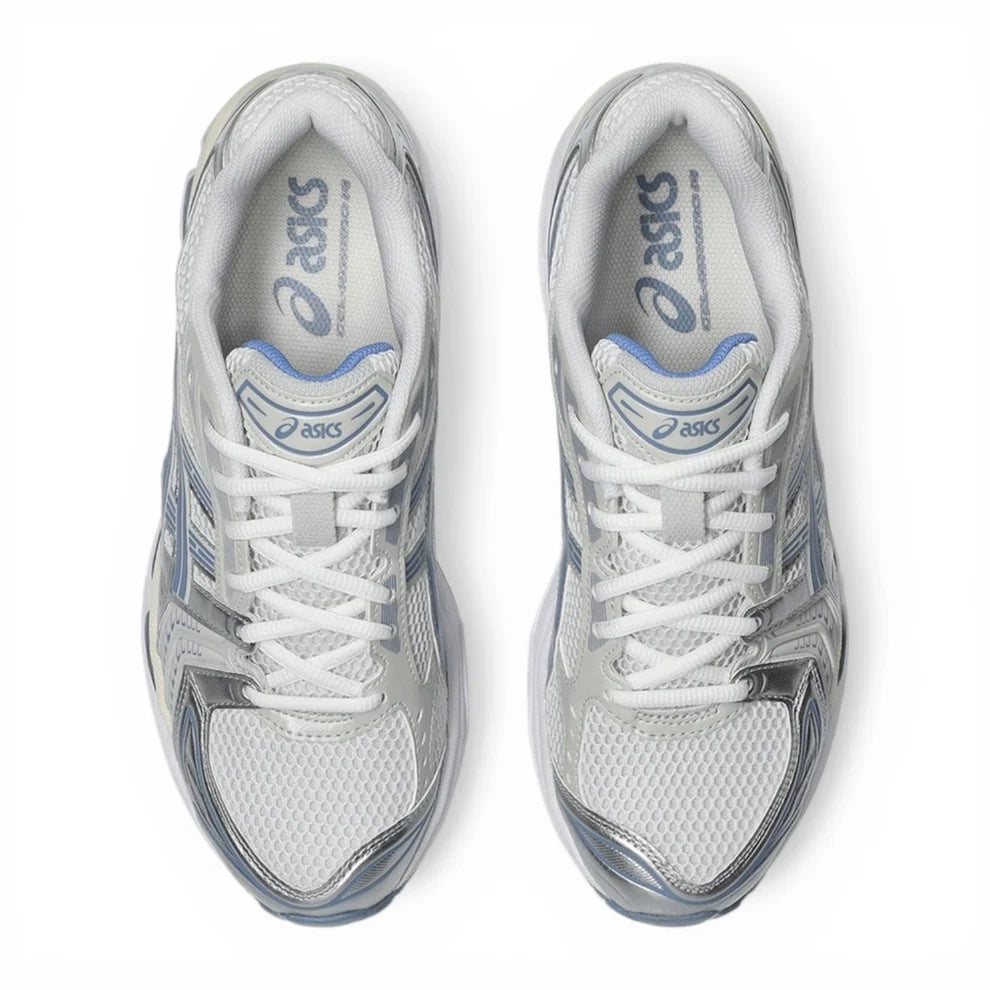 asics kayano 14 'white light navy'