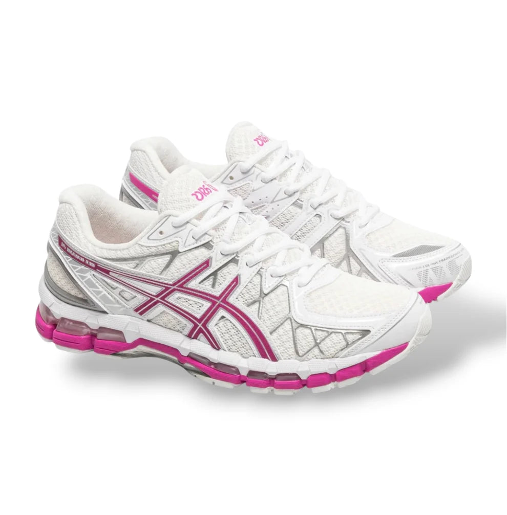 asics kayano 20 'white raspberry'